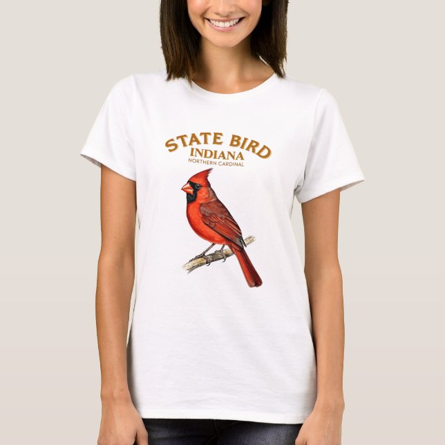 Indiana Cardinal Stolthet T Shirt (Framsida)