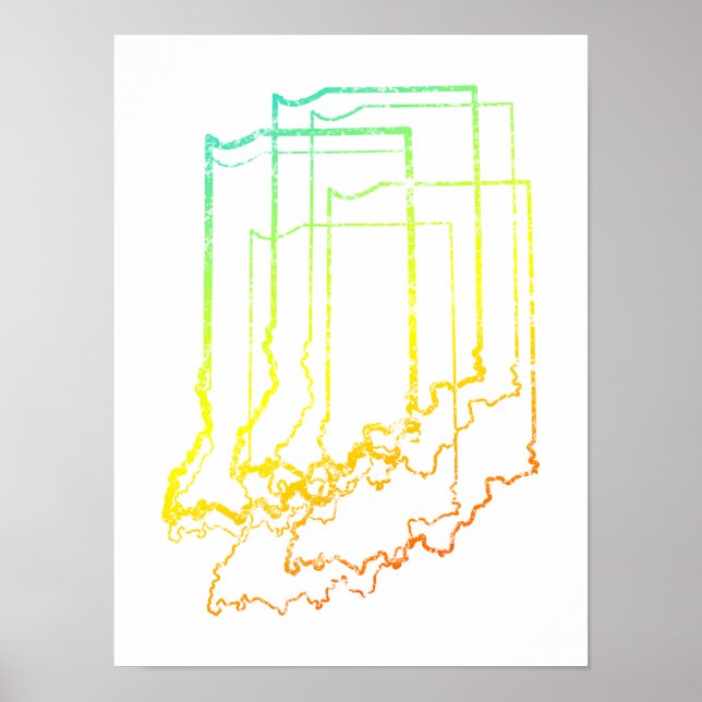 indiana chill oskärpa poster (Framsidan)