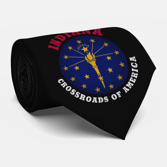 INDIANA CROSSROADS STATLIG FLAGGA SLIPS (Rullad)