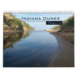 Indiana Dunes Michigan City-fotografi Kalender