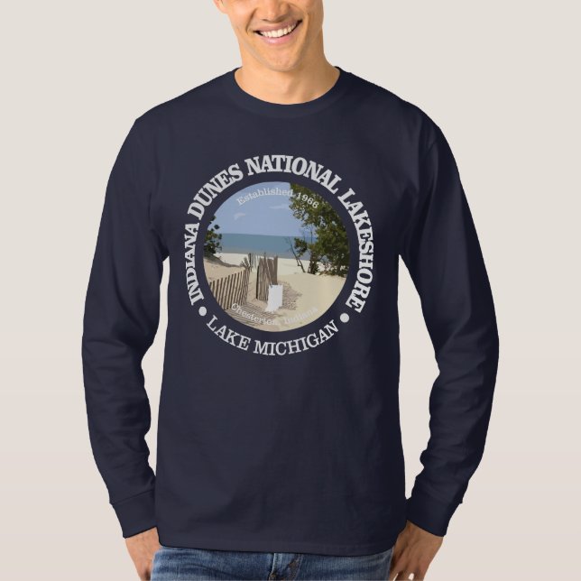 Indiana Dunes National Lakeshore T Shirt (Framsida)