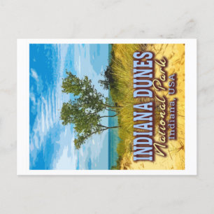INDIANA DUNES NATIONAL PARK - INDIANA USA VYKORT