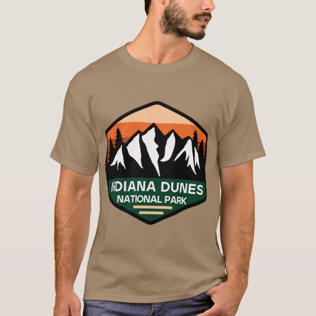 Indiana dunes National Park Oversized 4 T Shirt (Framsida)
