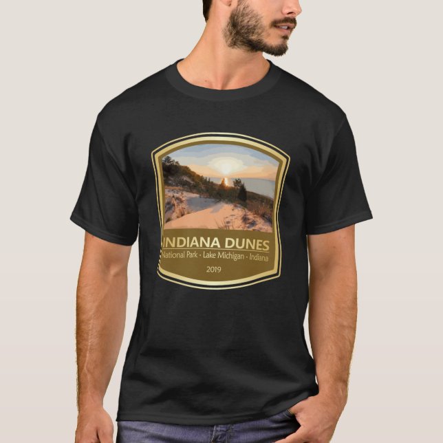 Indiana Dunes National Park PF Oversized T Shirt (Framsida)