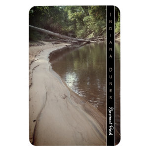 Indiana Dunes National Park Scemic Bäck Photo Pos Magnet