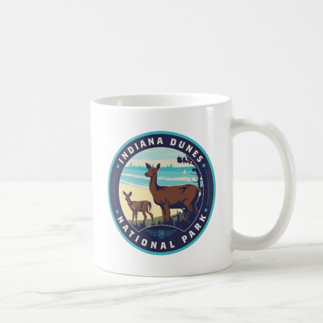 Indiana Dunes nationalpark Kaffemugg (Höger)