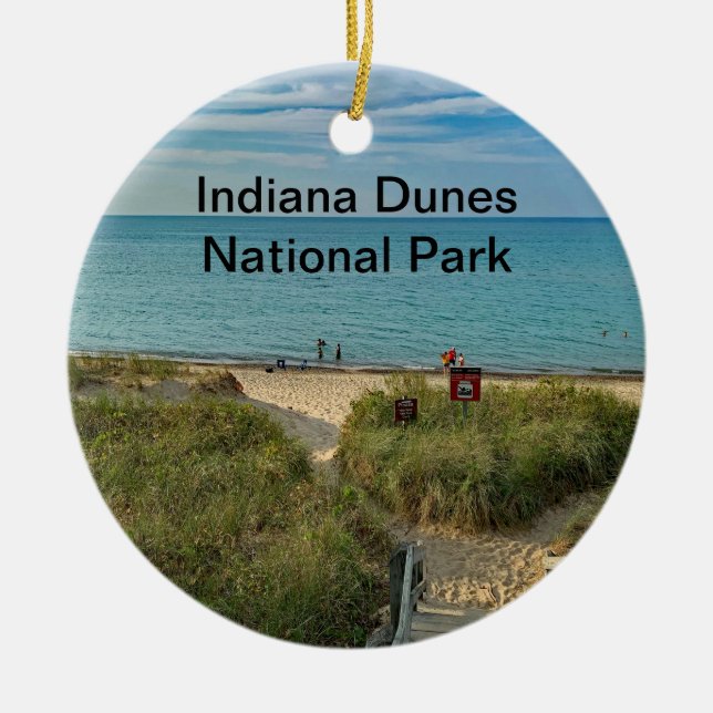 Indiana Dunes nationalpark ornament (Framsidan)