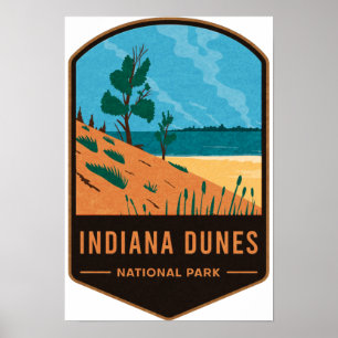 Indiana Dunes nationalpark Poster