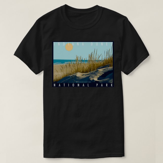 Indiana Dunes nationalpark T Shirt (Design framsida)