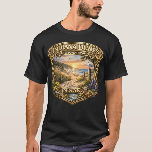 Indiana Dunes nationalpark T Shirt (Framsida)