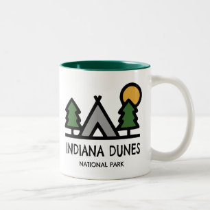 Indiana Dunes nationalpark Två-Tonad Mugg