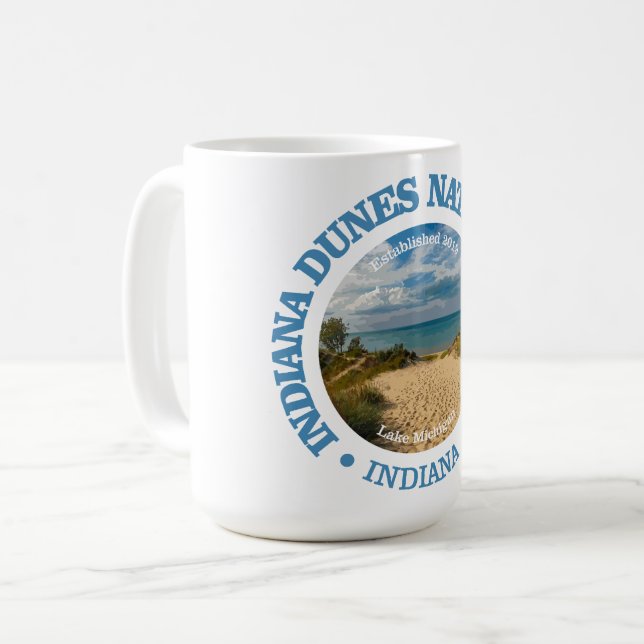 Indiana Dunes NP2 Kaffemugg (Framsida vänster)