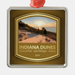 Indiana Dunes NP (PF1) Julgransprydnad Metall