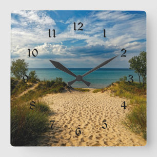 Indiana Dunes, Sjö Michigan Fyrkantig Klocka