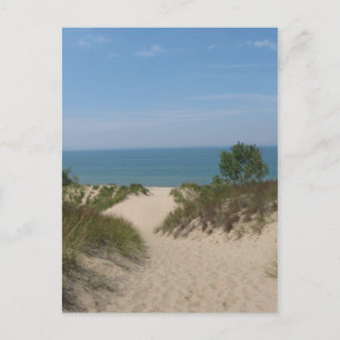 Indiana Dunes vycard Vykort