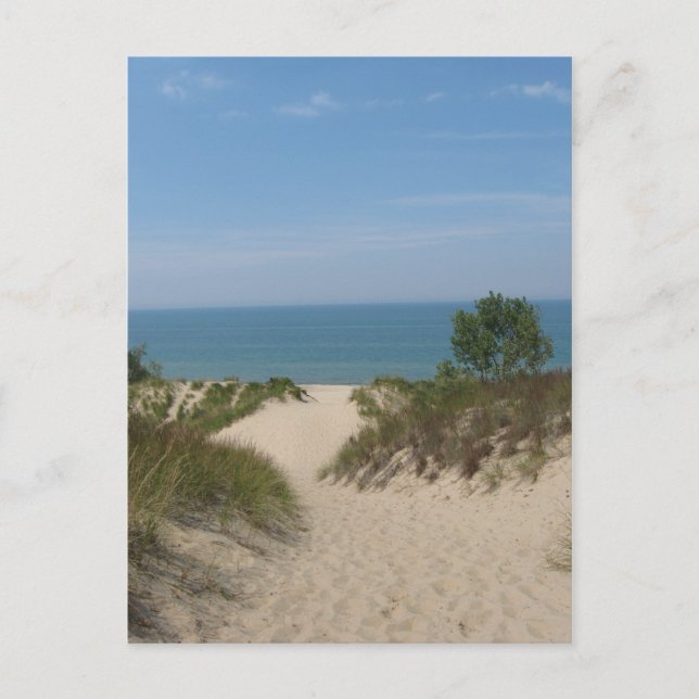 Indiana Dunes vycard Vykort (Framsida)