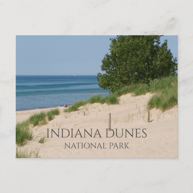 Indiana Dunes Vykort (Framsida)