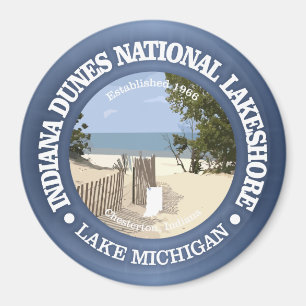 Indiana dynmedborgare Lakeshore Magnet