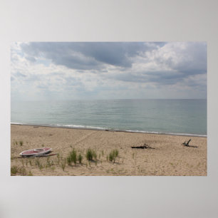 Indiana dynmedborgare Lakeshore Poster