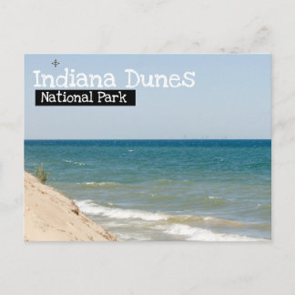 Indiana dynnationalpark - Chicago beskådar Vykort