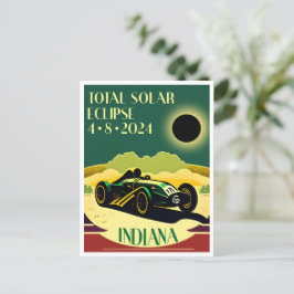 Indiana Eclipse Vykort