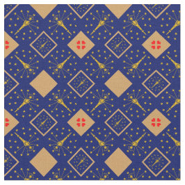 Indiana Flagga & Indiana Trendig Fabric /mode Tyg