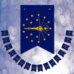 Indiana Flagga Party, buntbaner/Bröllop