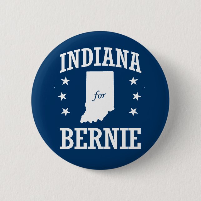 INDIANA FOR BERNIE SANDERS KNAPP (Framsida)
