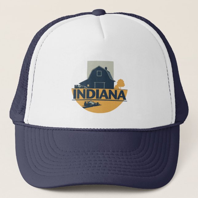 Indiana Förenta staterna Keps (Framsida)