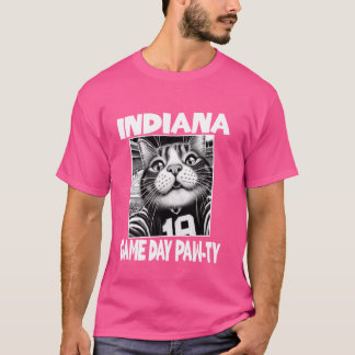 Indiana Game Day Party, den berömda hemstaten Indi T Shirt