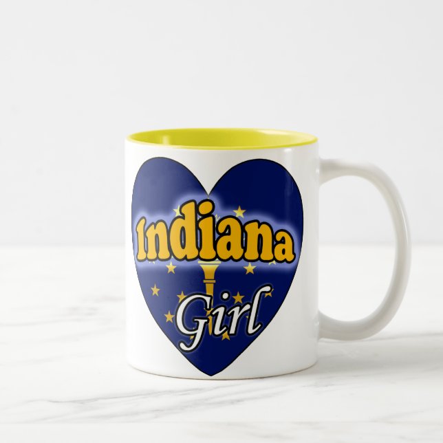 Indiana Girl Två-Tonad Mugg (Höger)