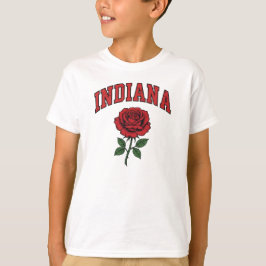 Indiana Heritage in Bloom T Shirt