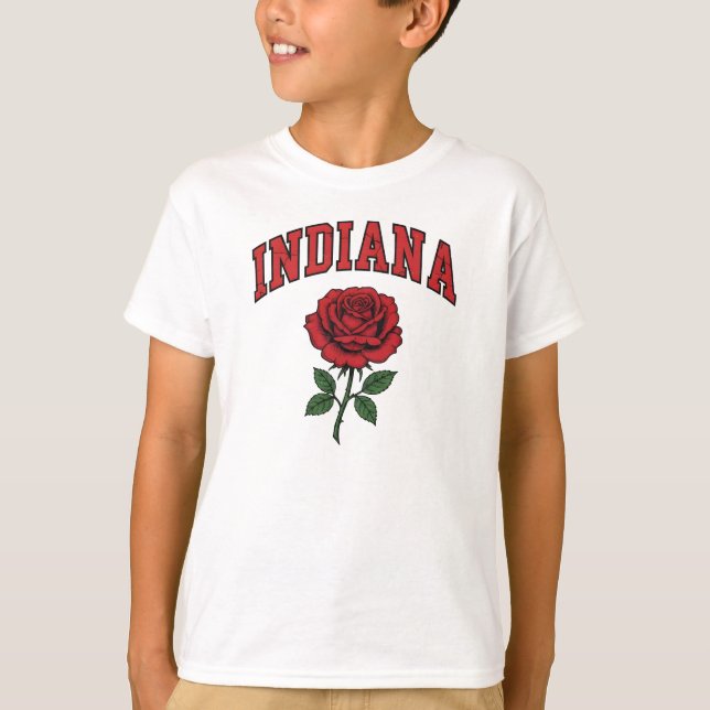 Indiana Heritage in Bloom T Shirt (Framsida)