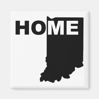Indiana Home Away från State Fridge Magnet