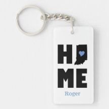 Indiana Home Blue-Personlig