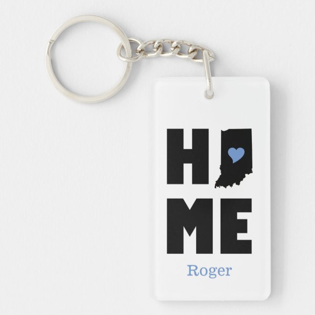 Indiana Home Blue-Personlig (Framsidan)