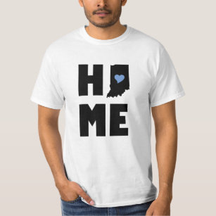 Indiana "HOME" Blue T-Shirt
