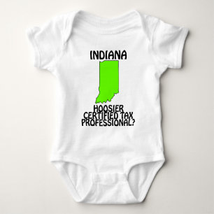 Indiana - Hoosier-certifierad skatteproffs? Tee Shirt