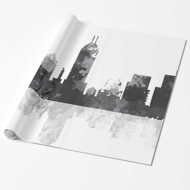 INDIANA INDIANAPOLIS HORISONT PRESENTPAPPER (Utrullad)