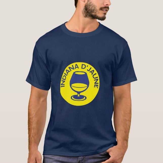 indiana jaune apero humour alcool jones 51 2303_o t shirt (Framsida)