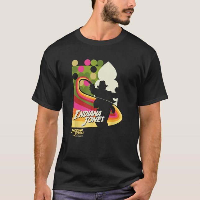 Indiana Jones and the Dial of Destiny Whip Action  T Shirt (Framsida)