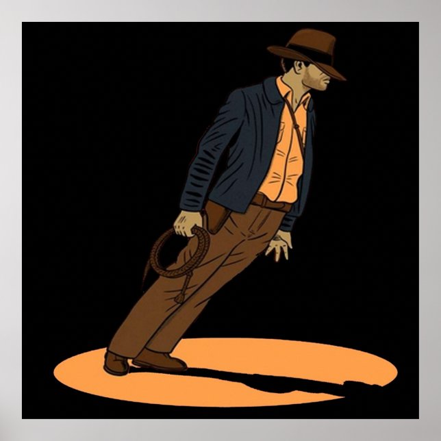 INDIANA JONES JACKSON POSTER (Framsidan)