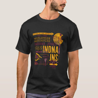 Indiana Jones Och Skicks Urval Över hela världen A T Shirt