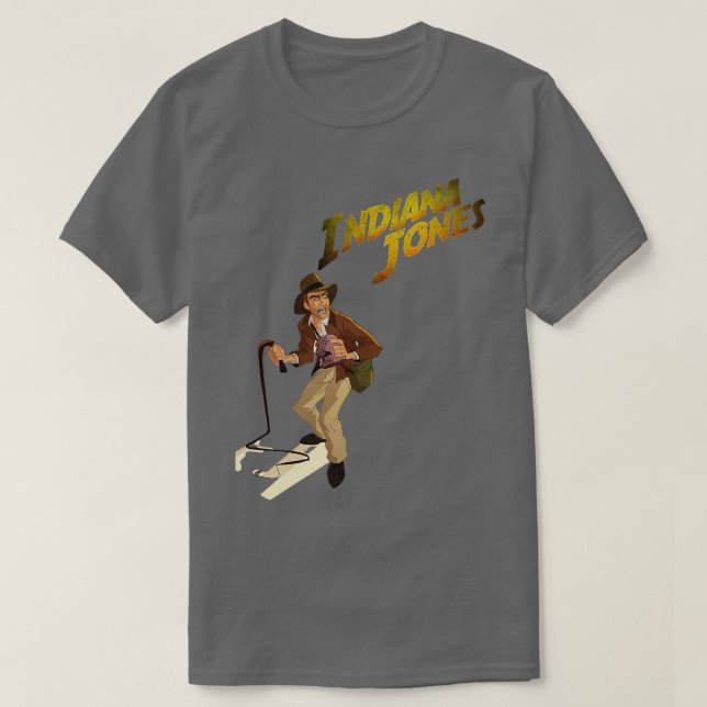 Indiana jones tshirt TShirt 2 T Shirt (Design framsida)