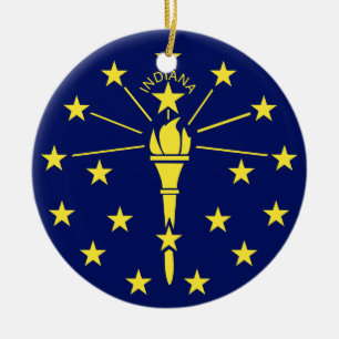 Indiana Julgransprydnad Keramik