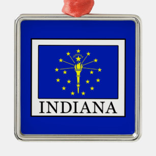 Indiana Julgransprydnad Metall