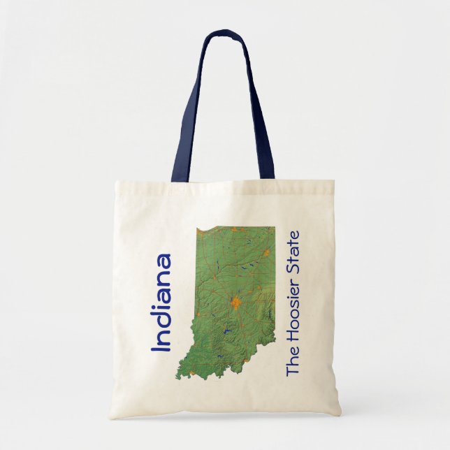 Indiana Karta Bag Tygkasse (Framsidan)