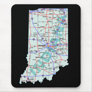 Indiana Karta Mousepad Musmatta
