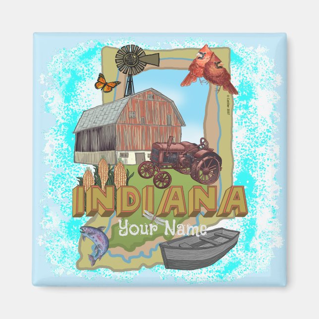 Indiana Magnet (Framsidan)