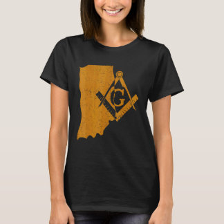 Indiana Masons Grand Lodge F&am Freemasons Far" T Shirt